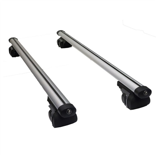 Aluminium roof rack cross bars - aluminium,