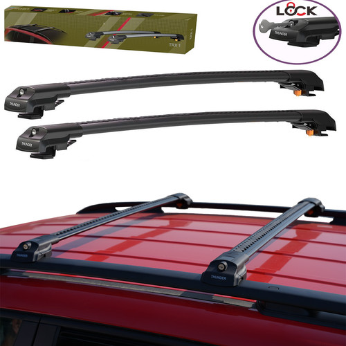 Aluminium roof rack - rack, bars